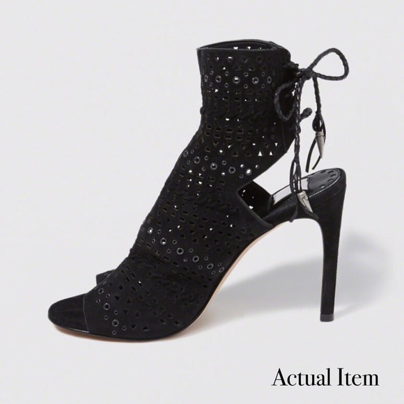 RELISTED SIZES STILL AVAILABLE Dolce Vita | Perforated Ankle Wrap Tassel Heel - Picture 6 of 8